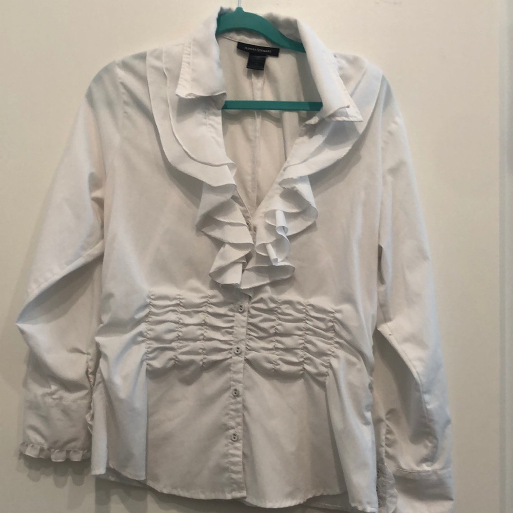 Sassy White blouse